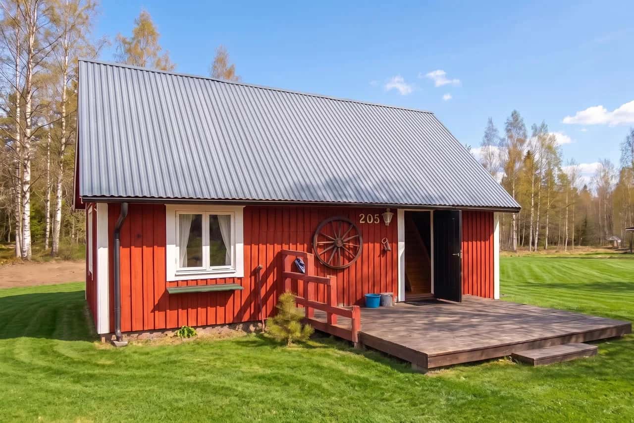 Charmantes schwedisches Waldhaus Motala