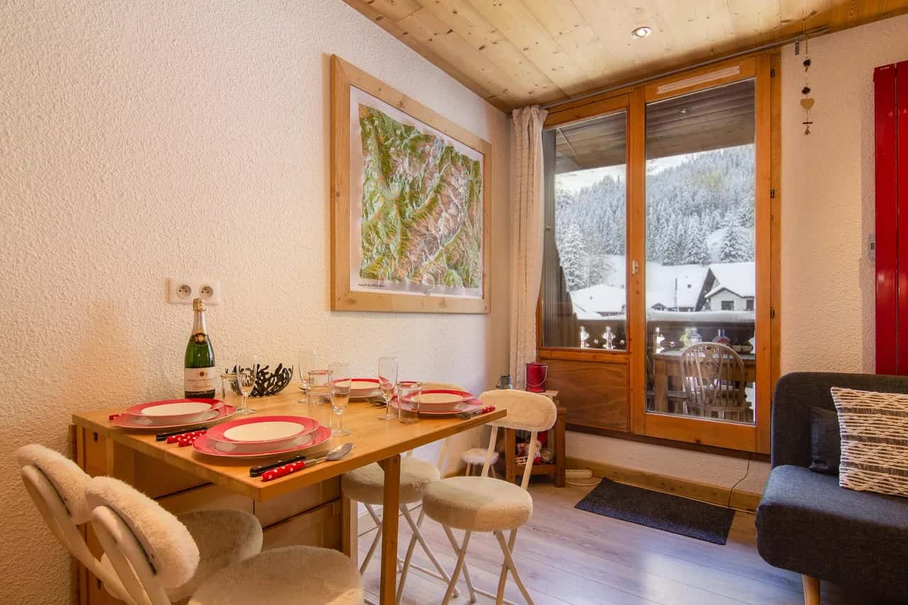 Cham Sud La Mondeuse Cosy Duplex Mountain style for 4