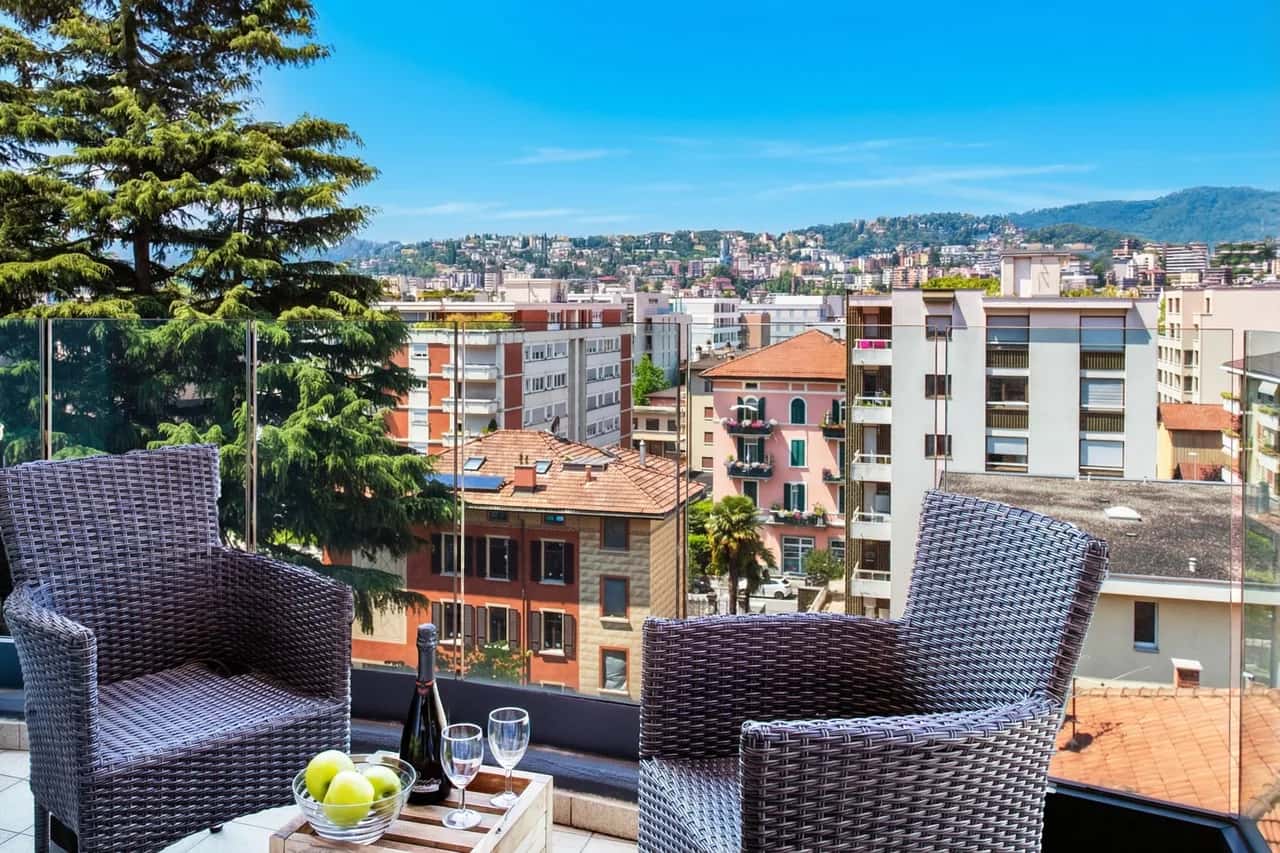 Penthouse Panoramique avec Balcon
