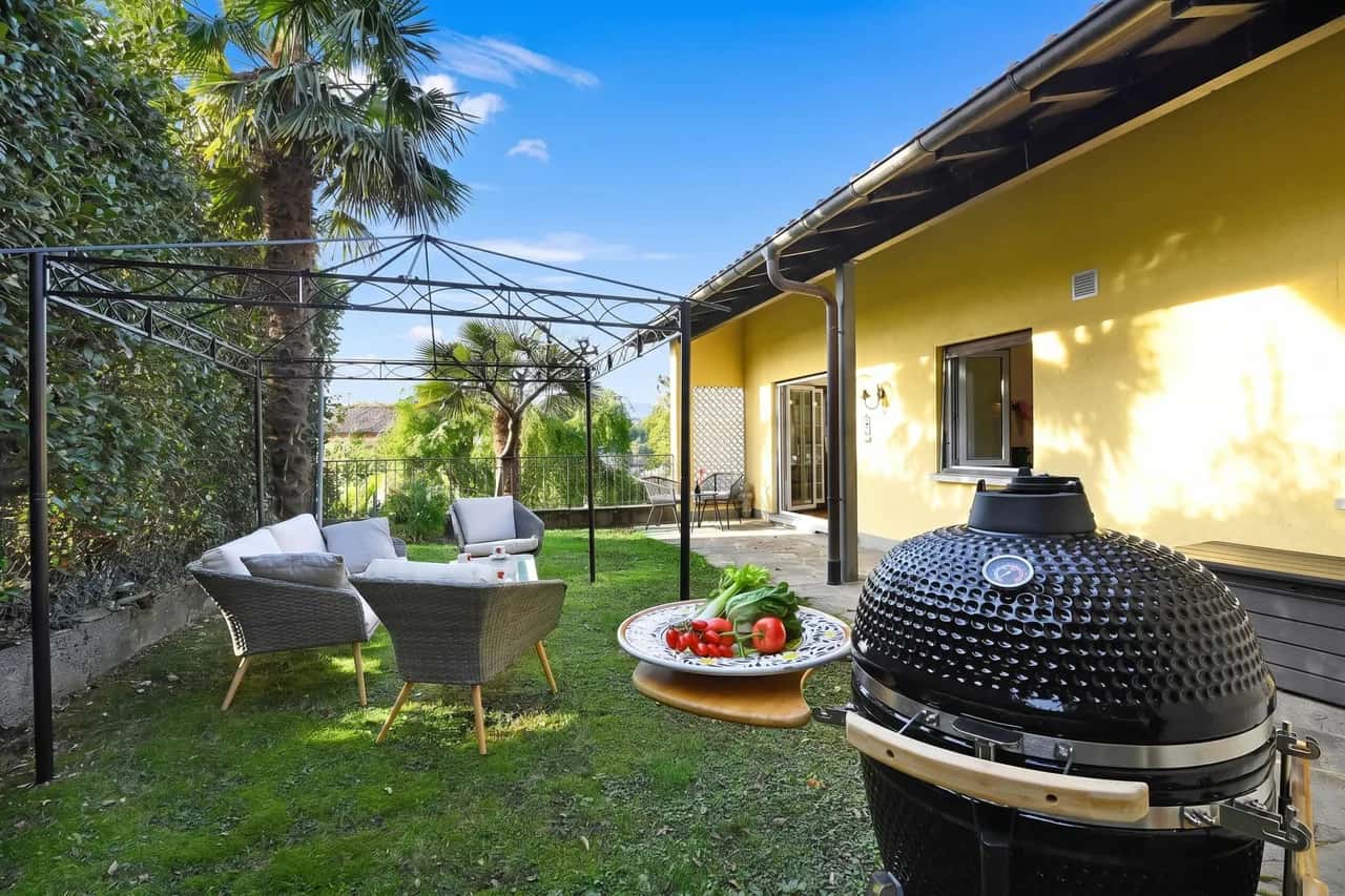 Ca' Lidia - Lugano Villa with Garden and Parking