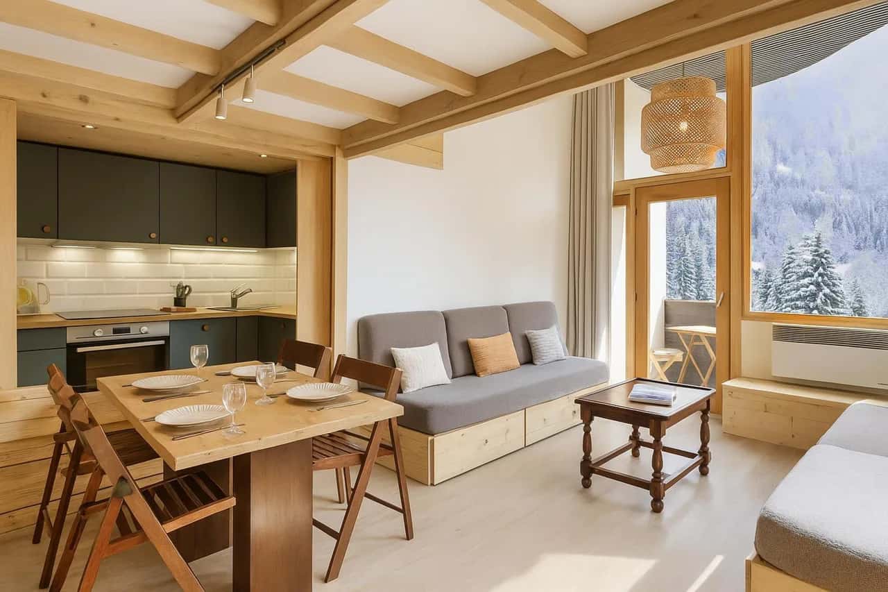 Grand Roc C205 280m from Slopes, View, Parking & WiFi