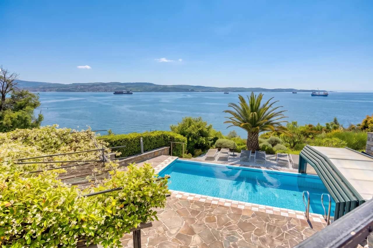 Debeli Rtič Studio 1 - Pool & Sea View