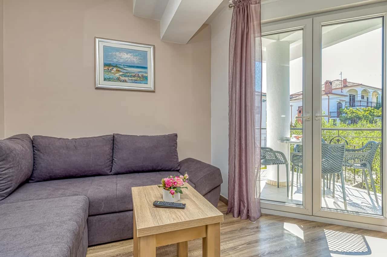 Apartment Ela 220m vom Strand