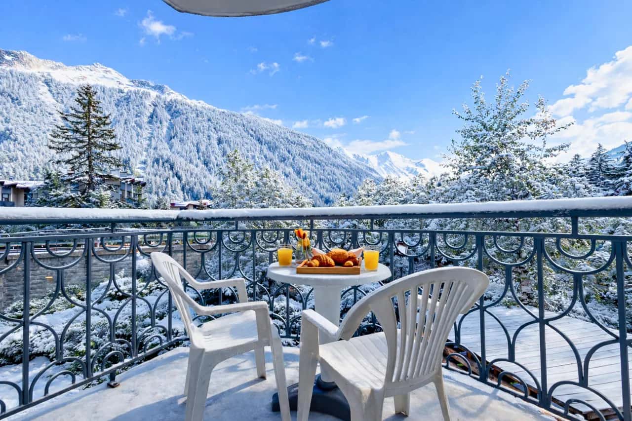 Le Cristal NB8 Vista al Mont-Blanc, Piscina, Estacionamiento y WiFi Gratis
