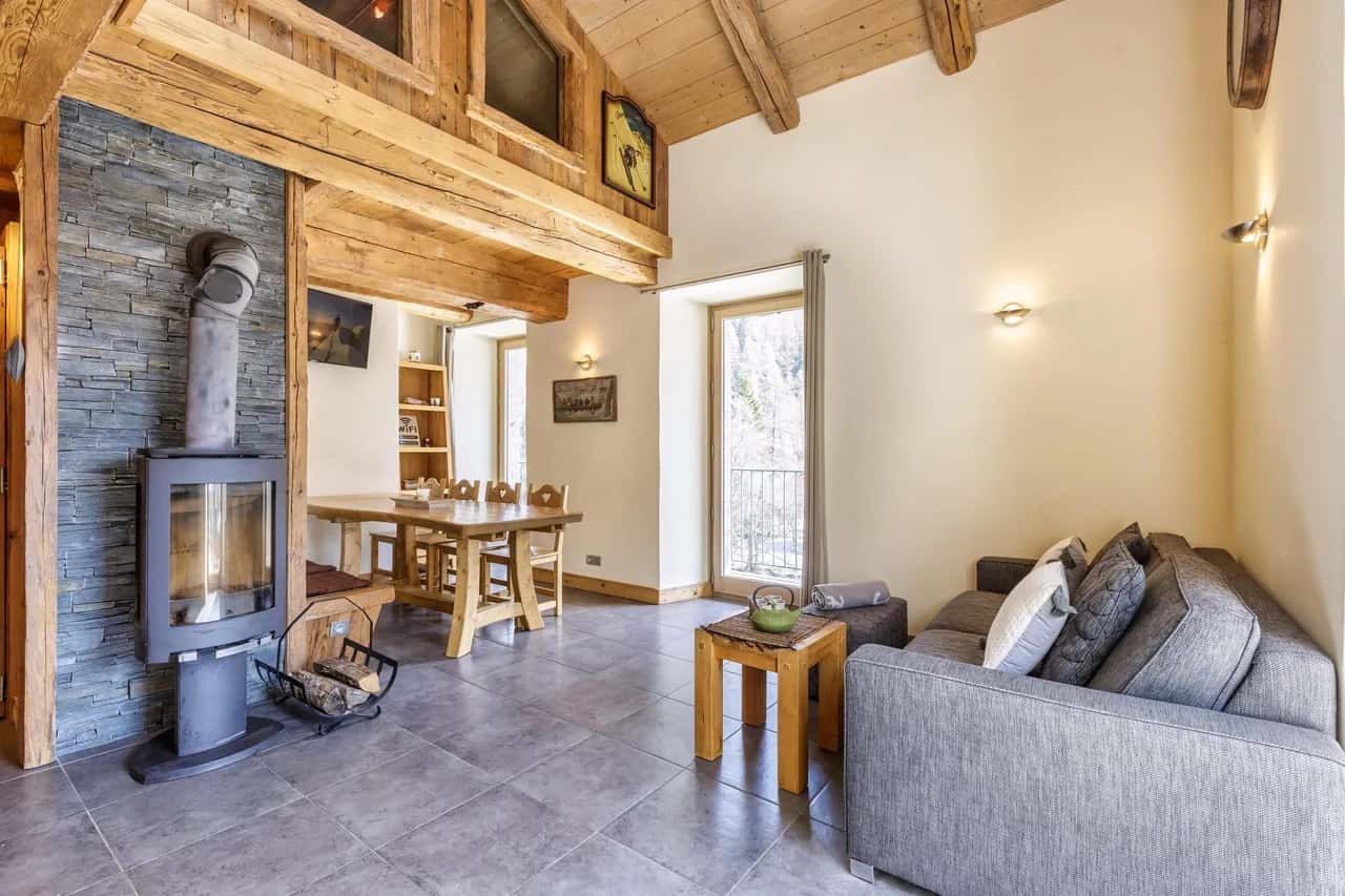 Apt Arsene 6 Chalet-Stil in der Nähe der Skipisten für 6 Personen
