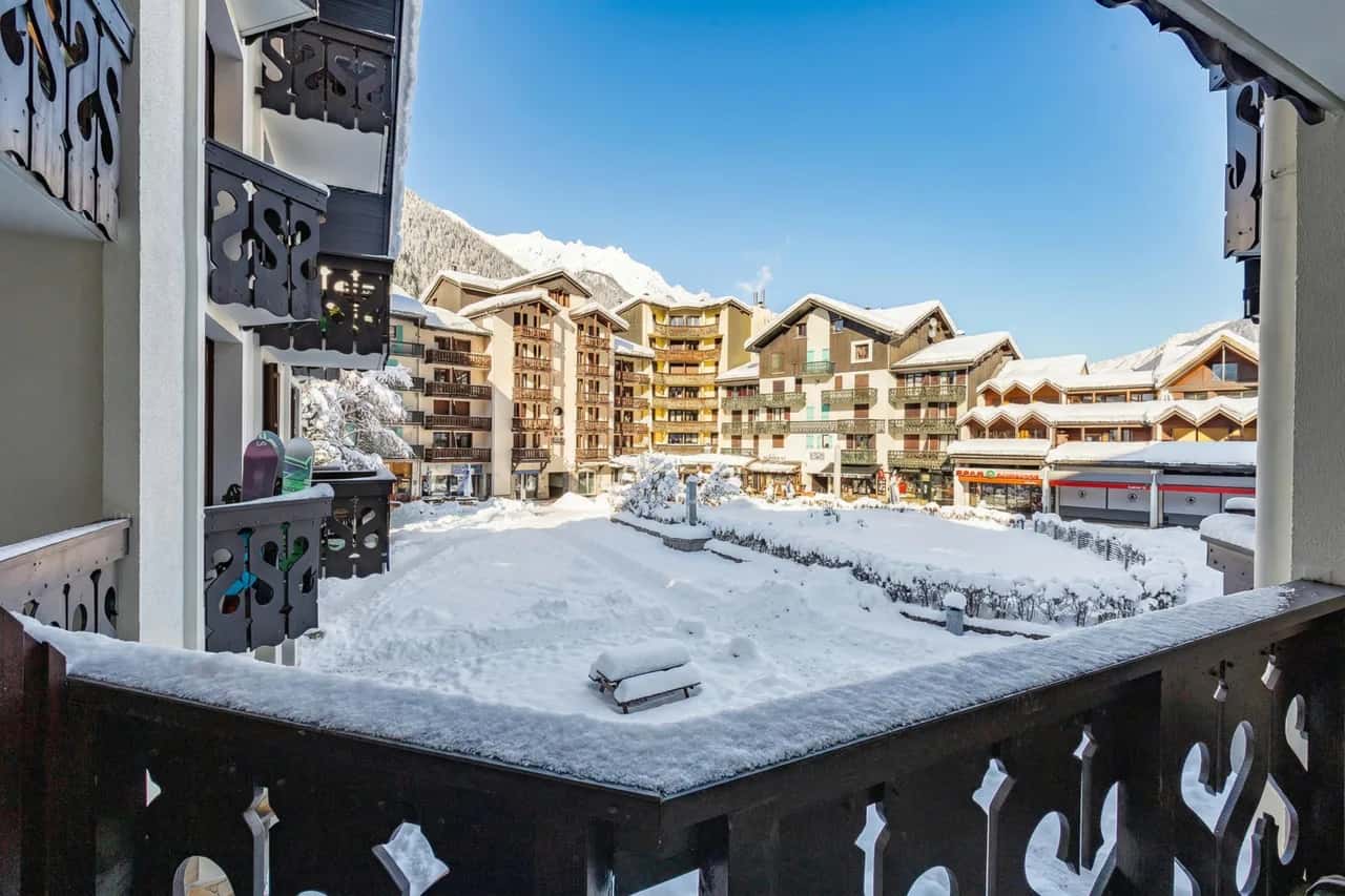 Cham Sud Triolet A109 | 2 Minuten zur Aiguille du Midi | Balkon | Für 4 Personen