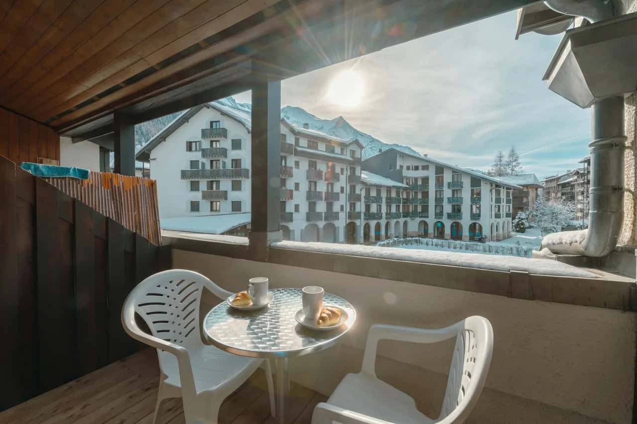Cham Sud Genévrier104 für 2 Personen neben Aiguille du Midi