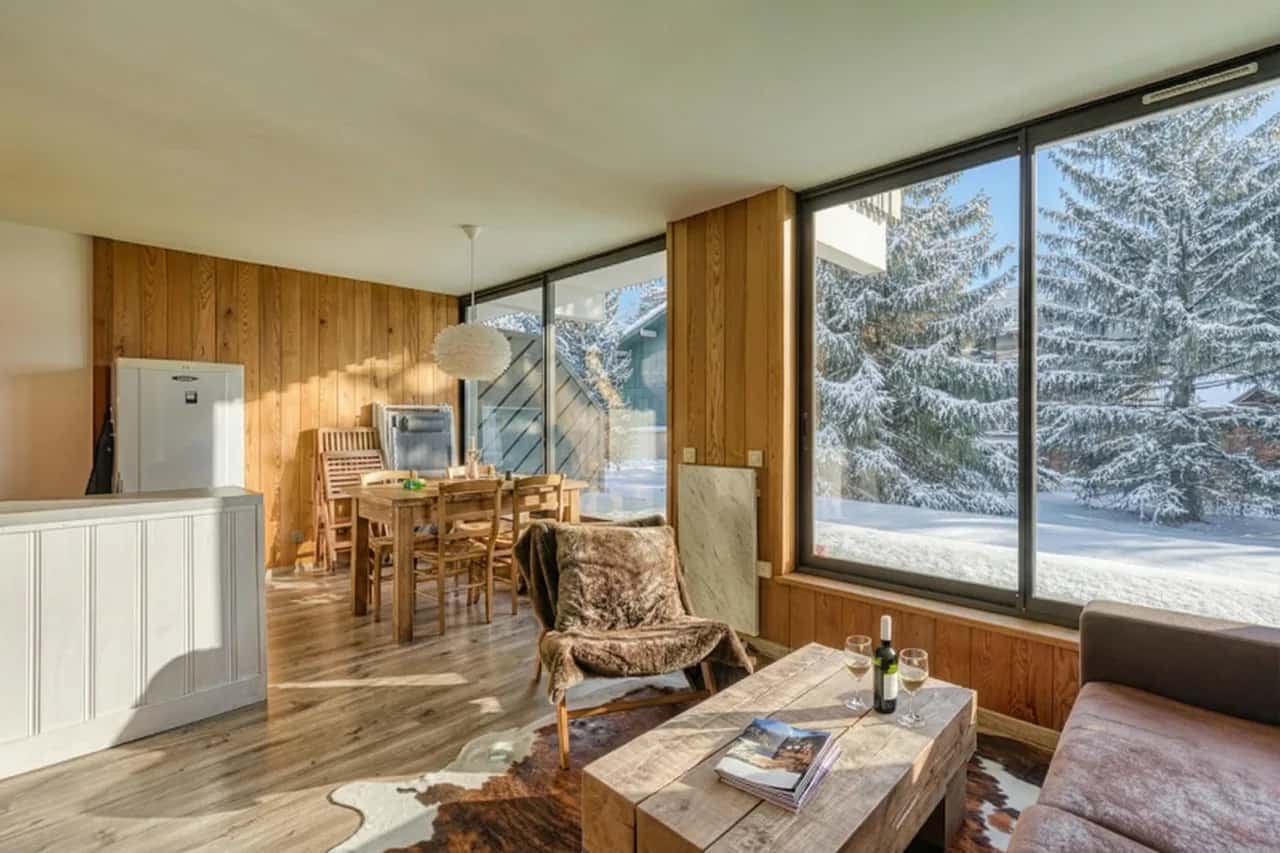 Residence Montana Gartenblick in der Nähe der Grands Montets Seilbahn, für 4 Personen