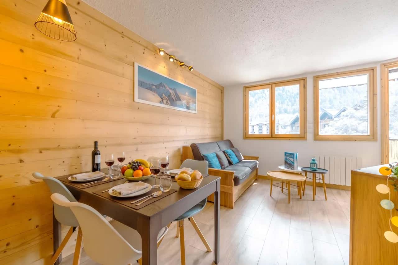 Cham Sud Jonquilles138 Gehen Sie zur Aiguille du Midi | Balkon-Apartment
