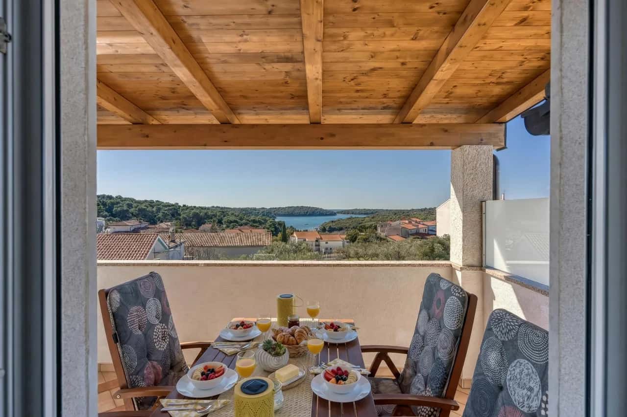 Apt Jakara 3 - Balcón con Vista al Mar