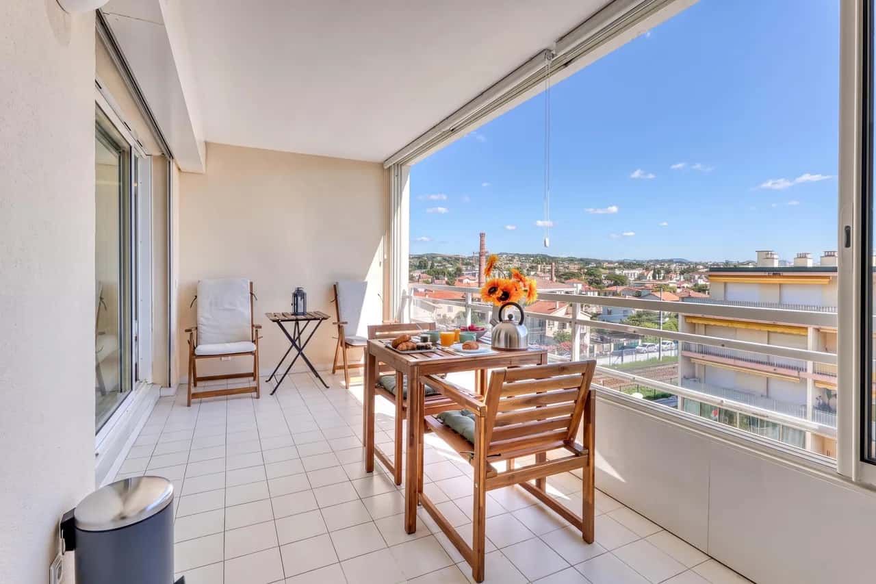 Apt sea view with swimming pool