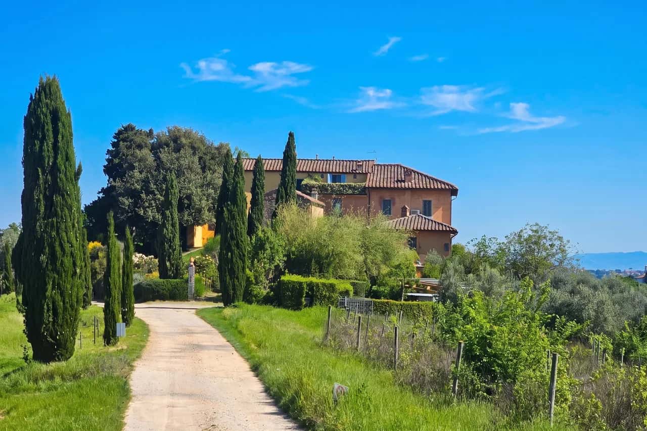 Villa Salivolpe avec vue incroyable sur le Chianti pour 6