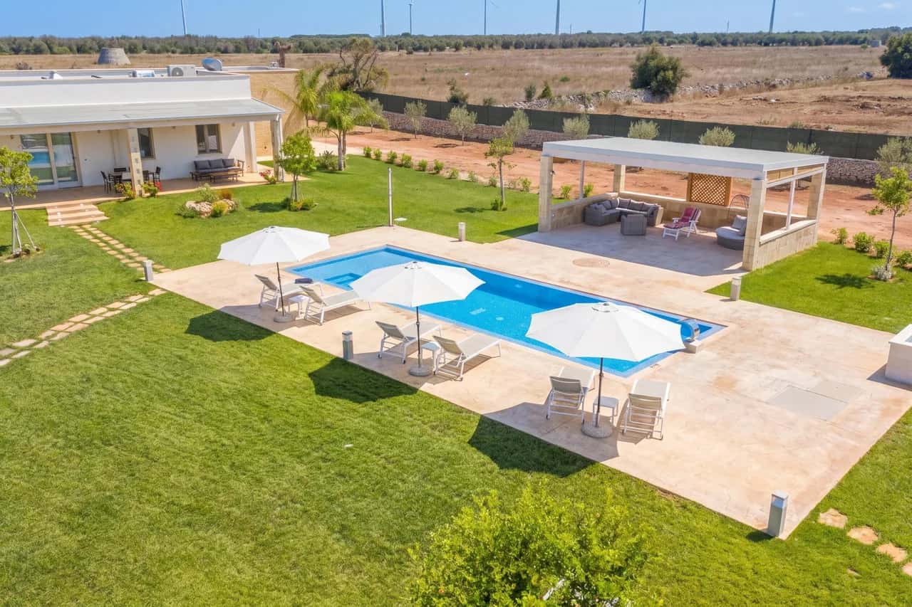 Trullo Tenuta Mary mit beheiztem Pool