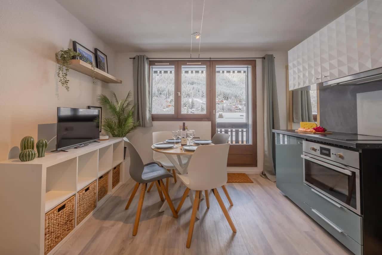 Alpine Flégère, 1BR Près du Télésiège Flégère