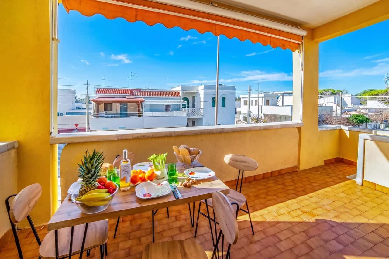 Favoloso Salento - Apartment with Balcony 50m to Beach