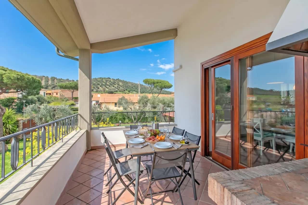 Villa Adriana Capalbio with A/C, BBQ and Parking