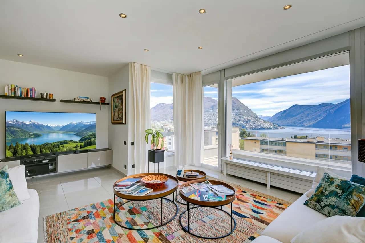 Panoramic Lugano Loft 8min walk to center
