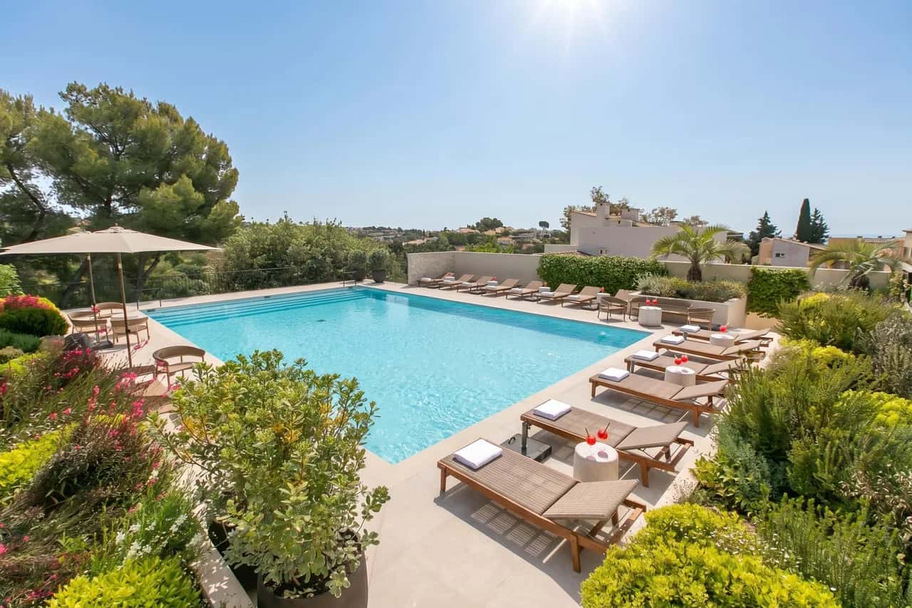 Domaine De Cocagne N°4 - Vue sur la Piscine & la Mer