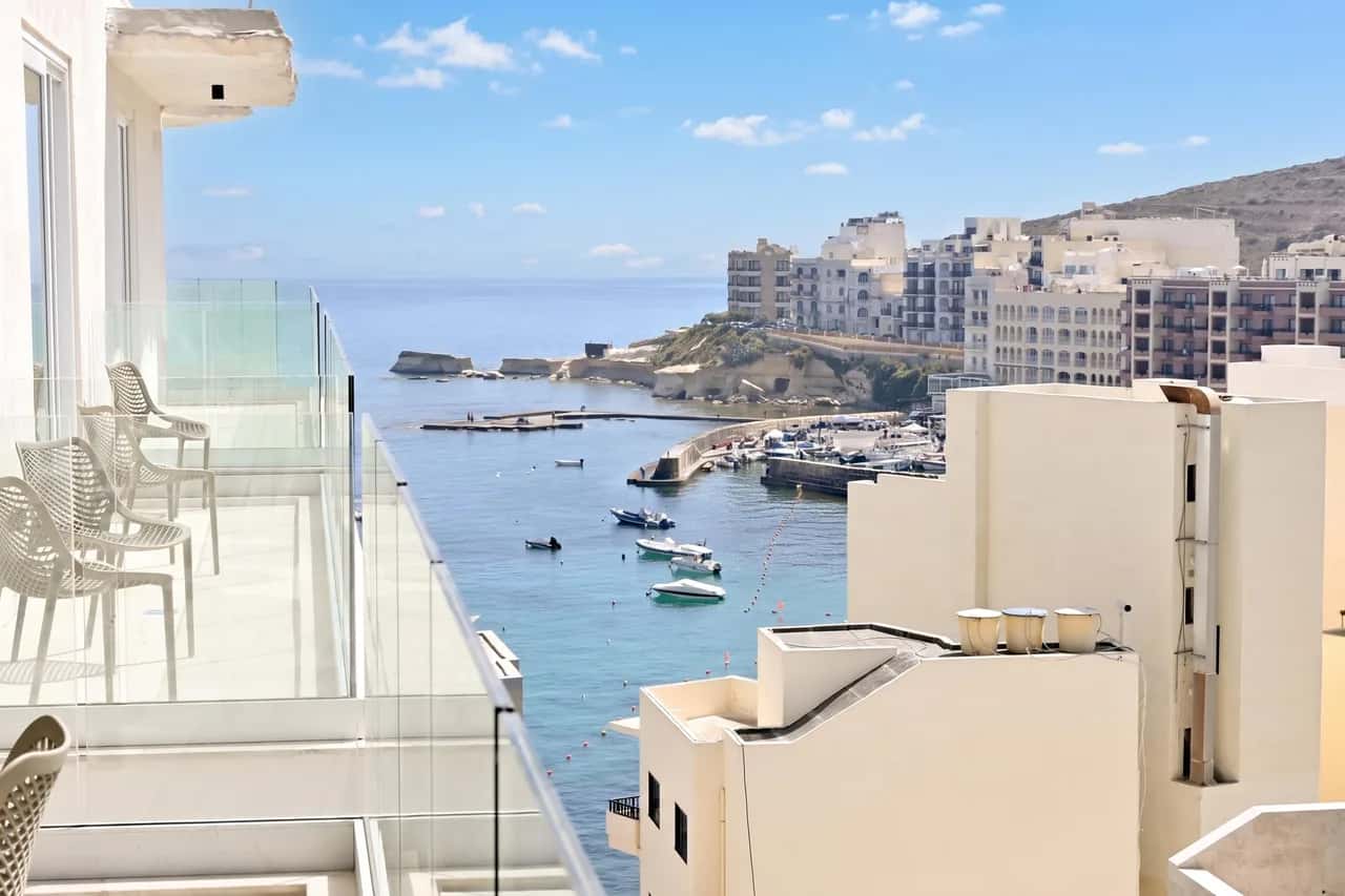 Appartement moderne en bord de mer à Marsalforn - 6D