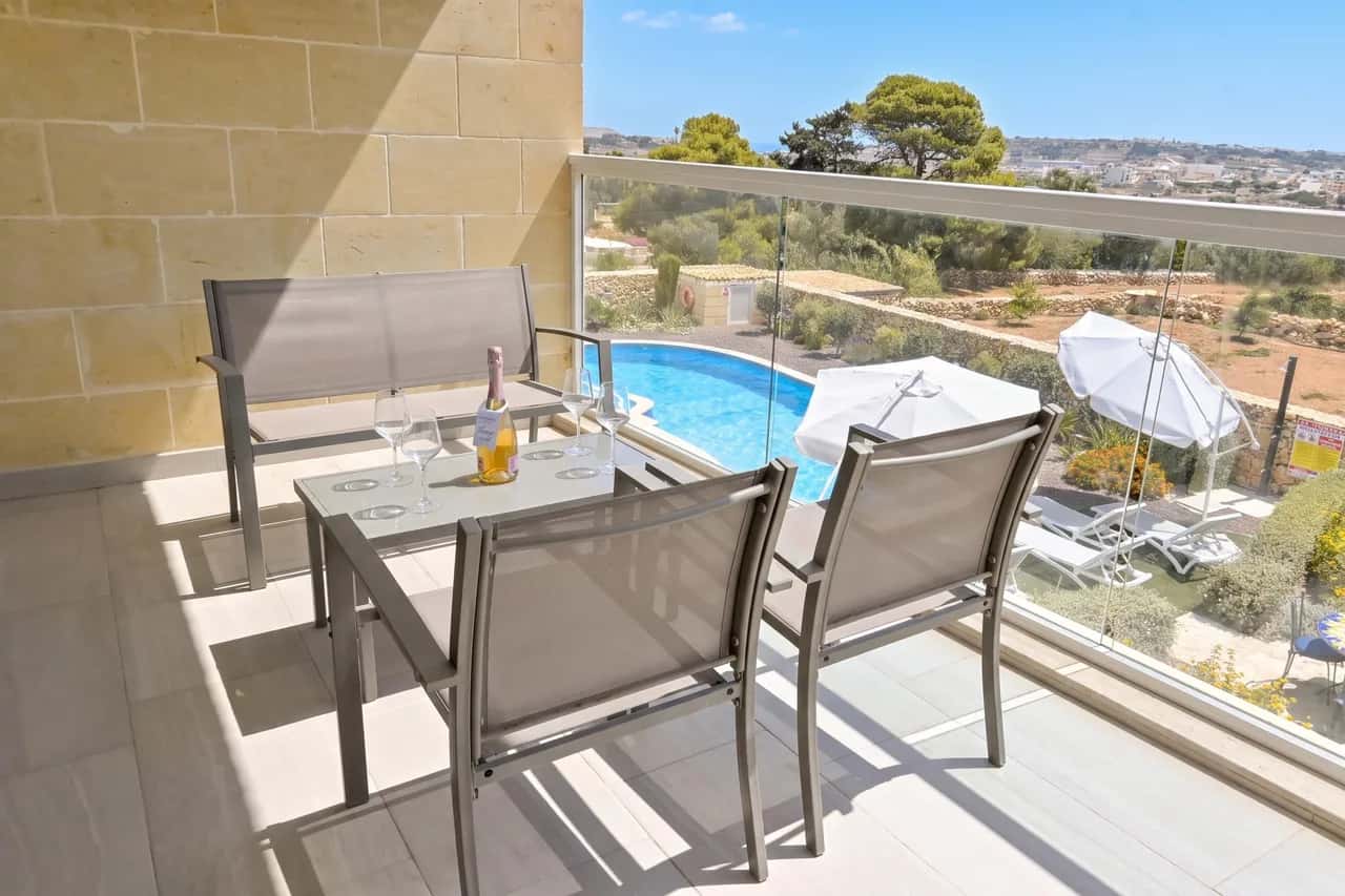 Piscine et Mer - Appartement Moderne à Sannat Gozo