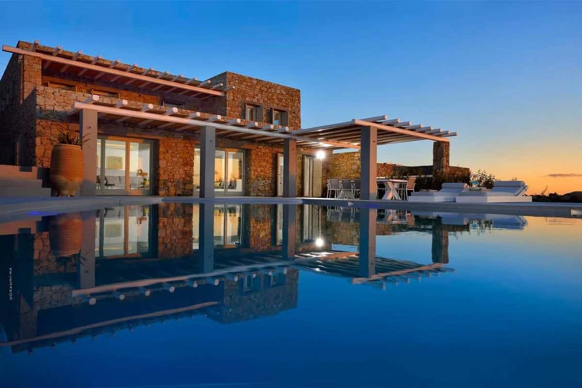 Mykonos Luxury Villa with Pool Jacuzzi