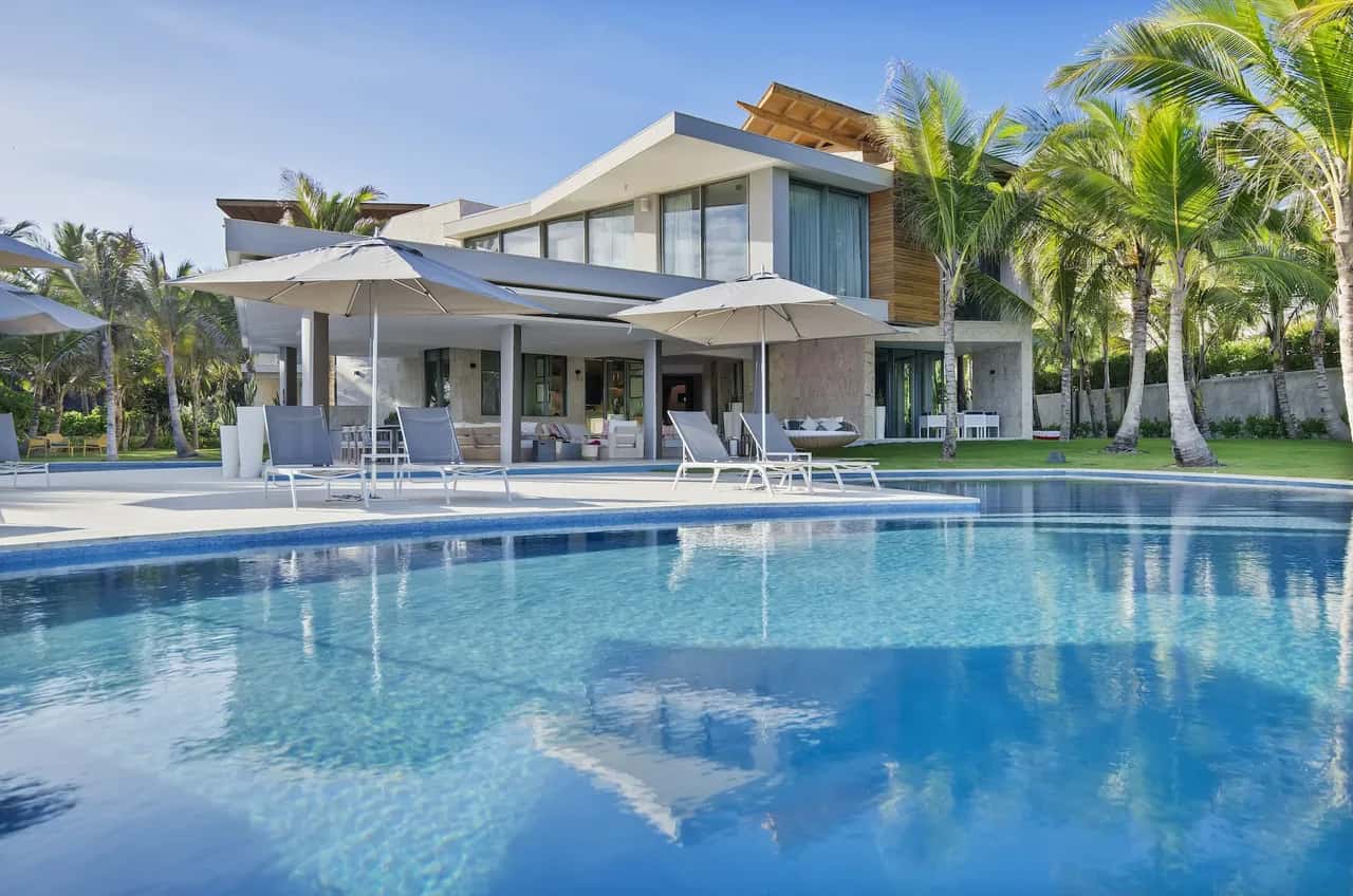Ocean View Six Bedroom Villa in Punta Cana