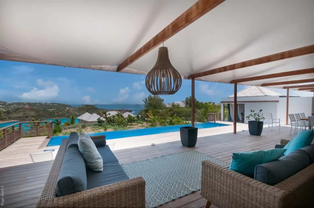 Hilltop Deluxe Villa in Petit Cul De Sac