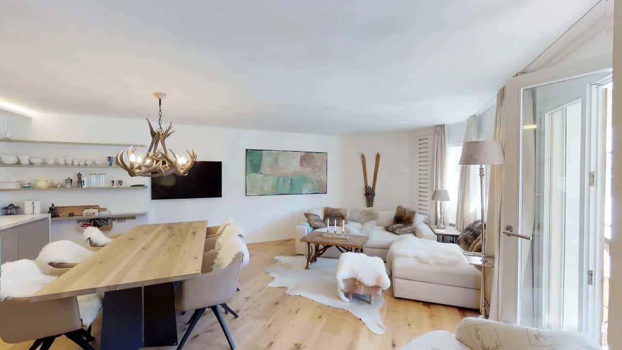 Deluxe Ferienwohnung im Zentrum von St. Moritz-Dorf