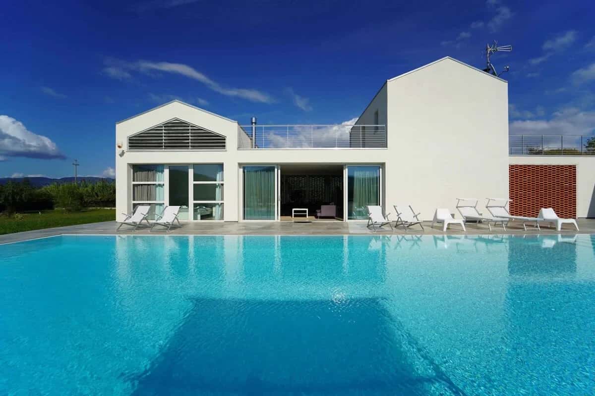 Beautiful Villa Surrounded By Mediterannean Trees