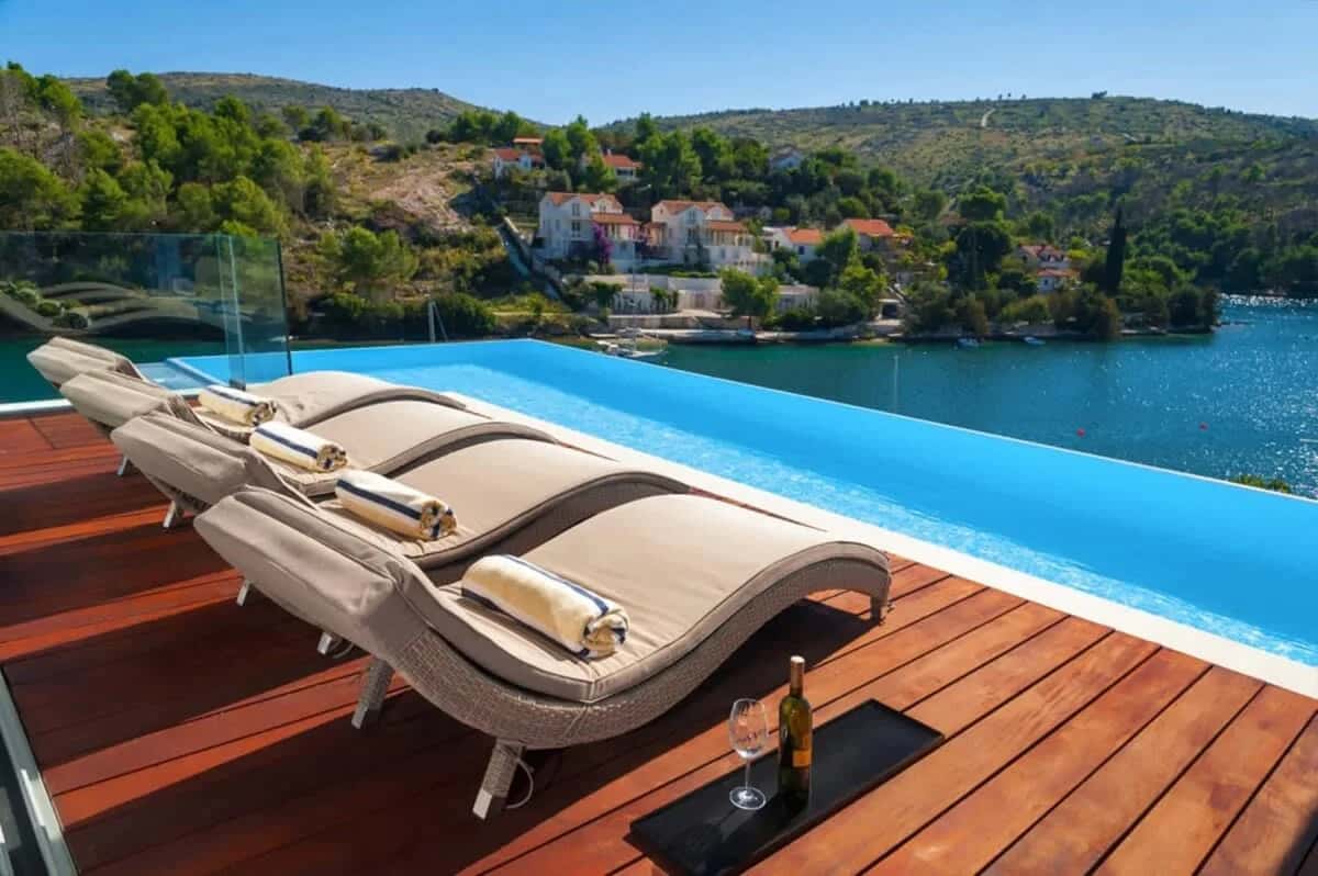 Modern Adriatic Sea View Villa With Table Tennis