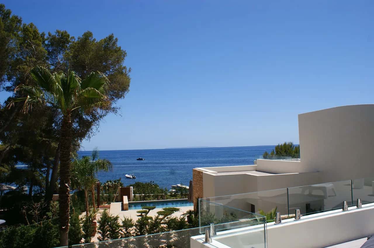Two Frontline Properties in One, With Sea Access Located Close to Santa Eulalia