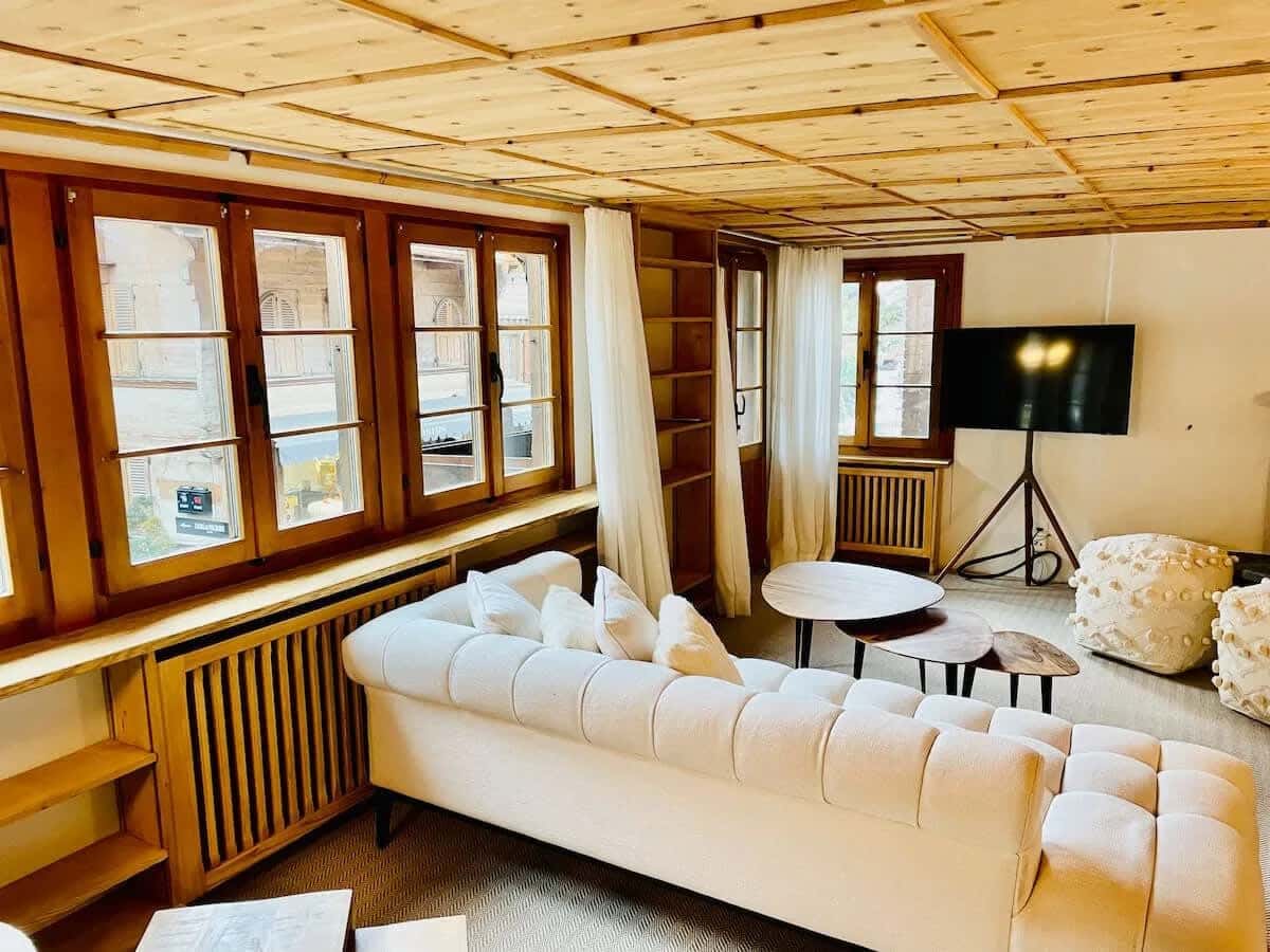 Charming apt PROMENADE GSTAAD Palace view 160m2
