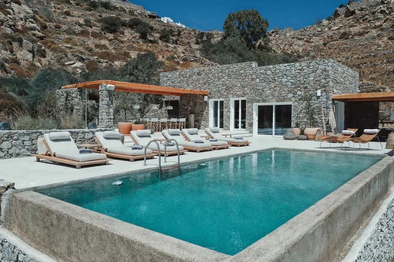 Promising Mykonos Villa With Glorious View Of Aegean Sea