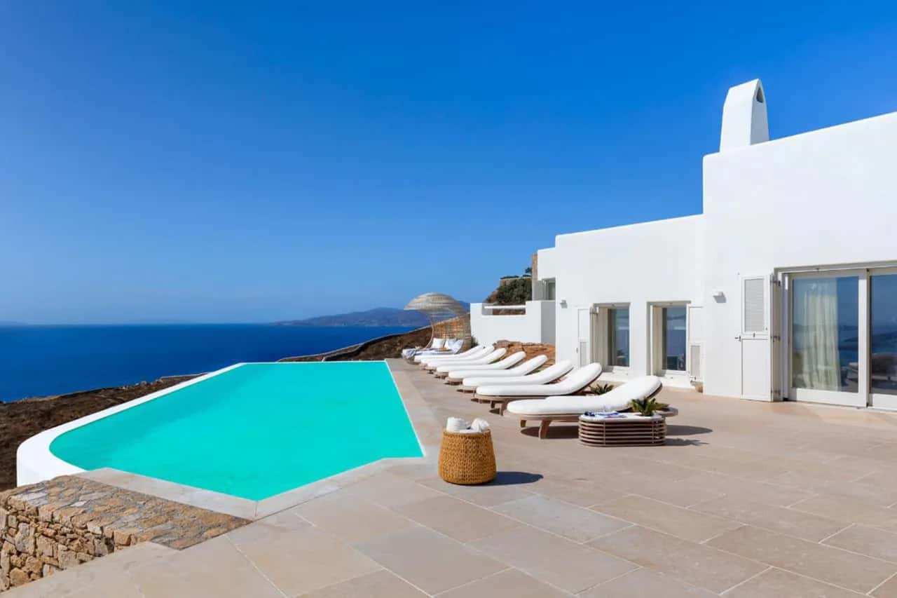 Stylish Mykonos Luxury Villa With Superb View