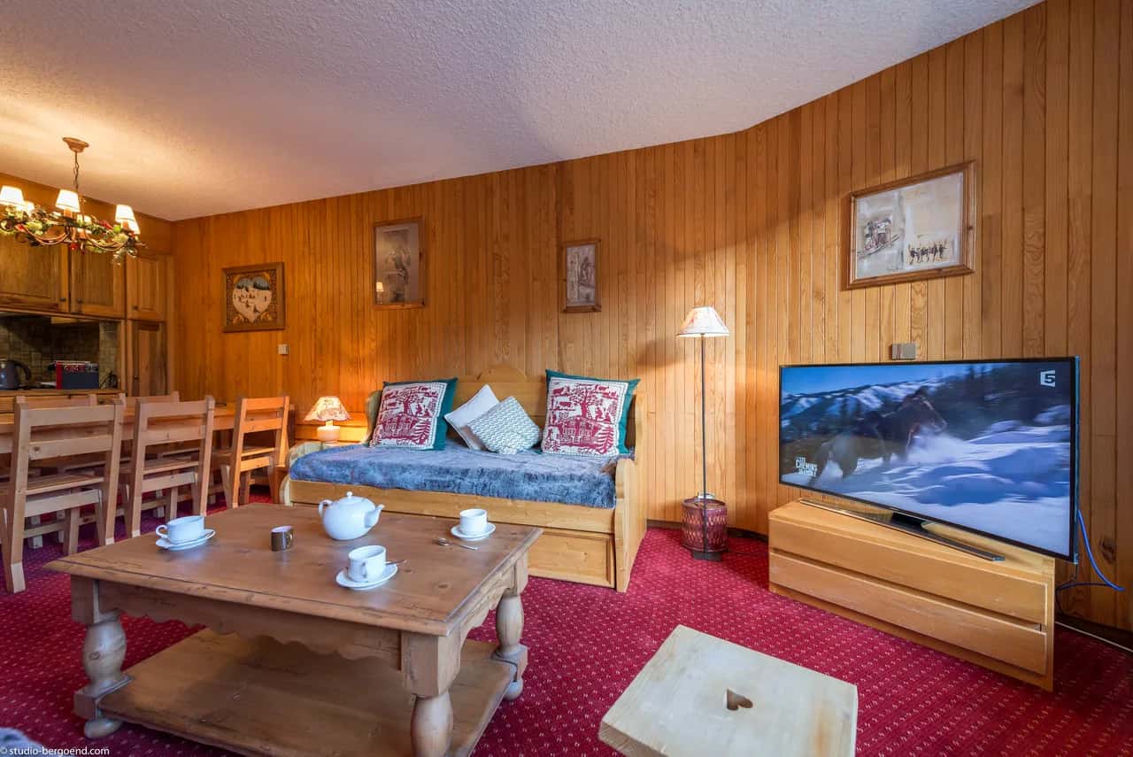 Schöne Wohnung am Fuße der Pisten