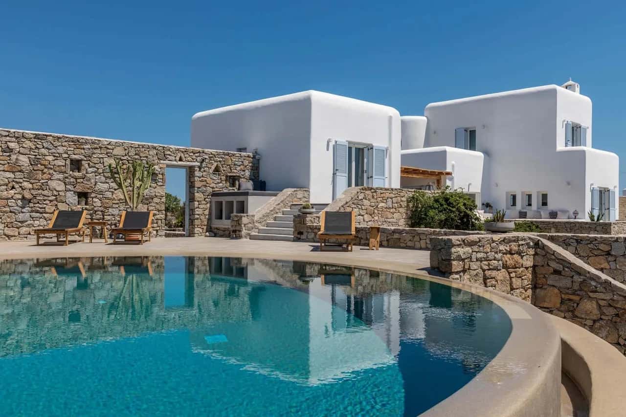 Mykonos Upscale Villa With Grand Views