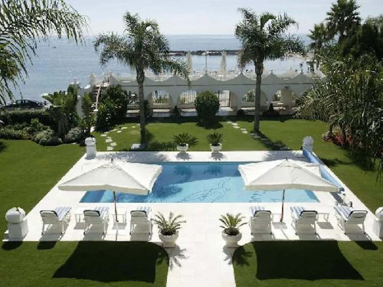Beachfront Villa With Indoor and Outdoor Pools