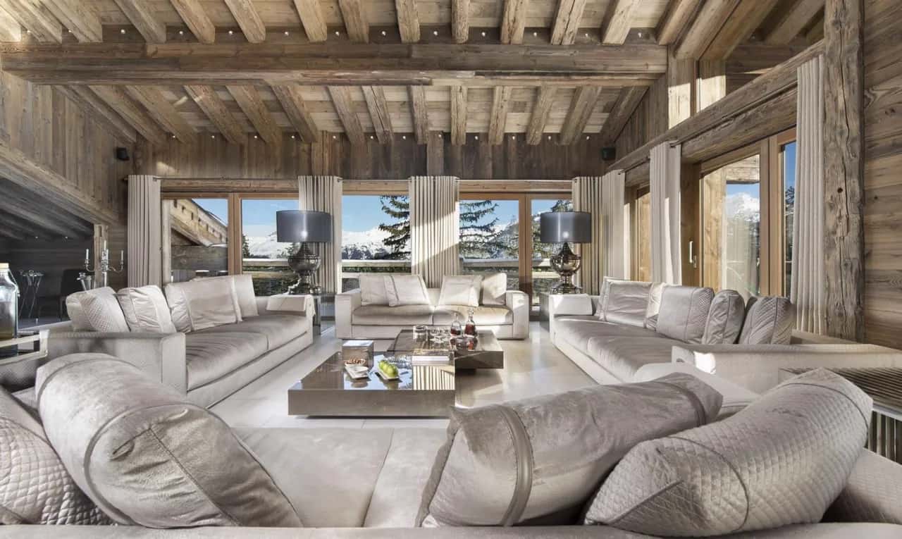 Bemerkenswertes Chalet in der Nähe der Pisten