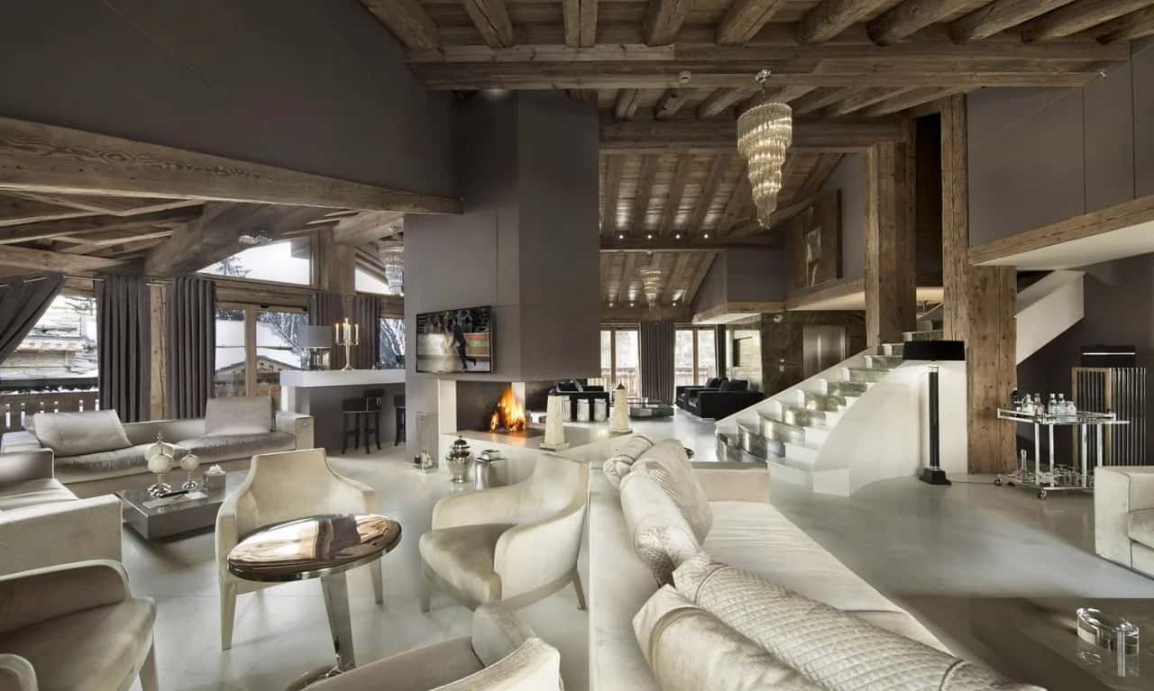 Authentic chalet with luxurious atmosphere