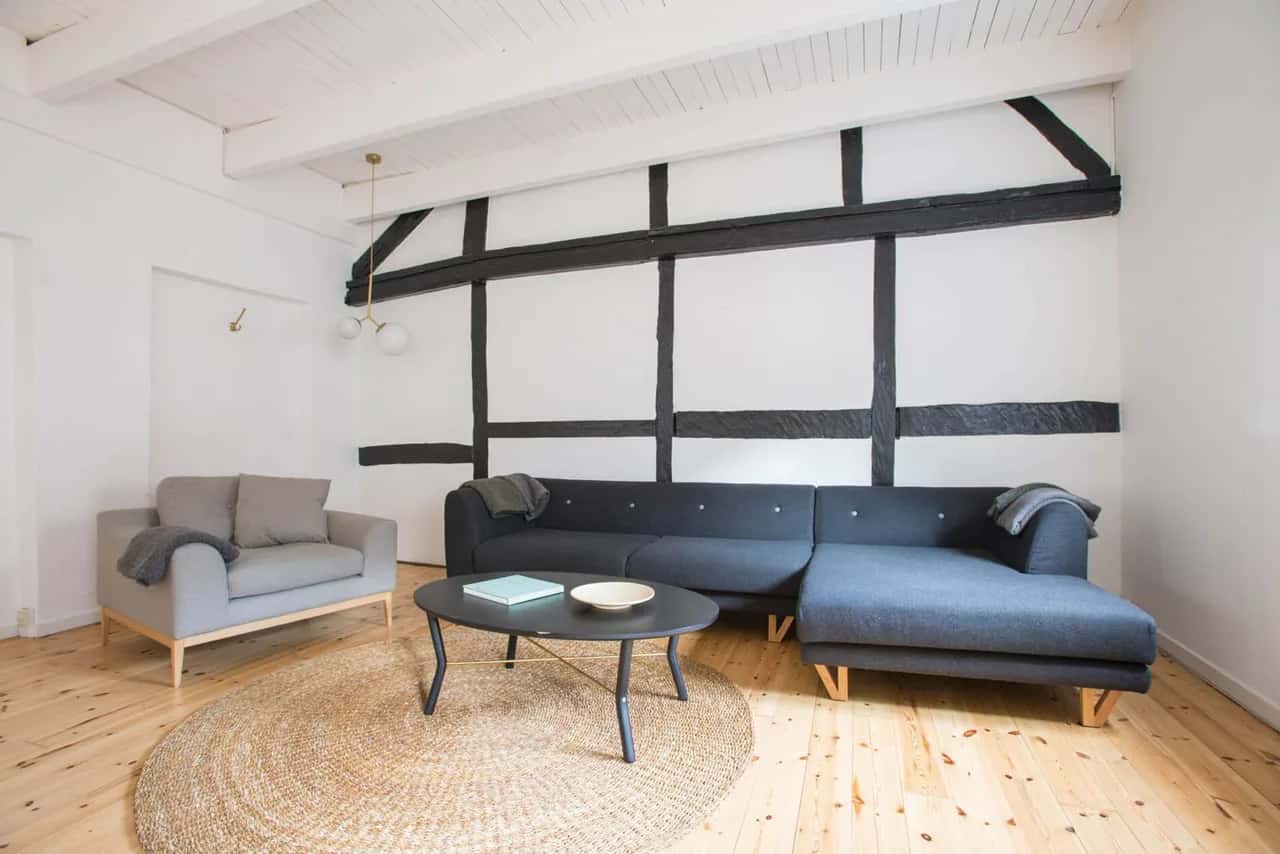 Modern and bright townhouse in Copenhagen