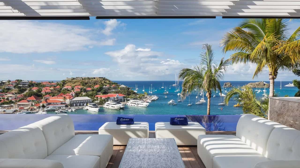 Luxury Oceanfront Villa in Gustavia
