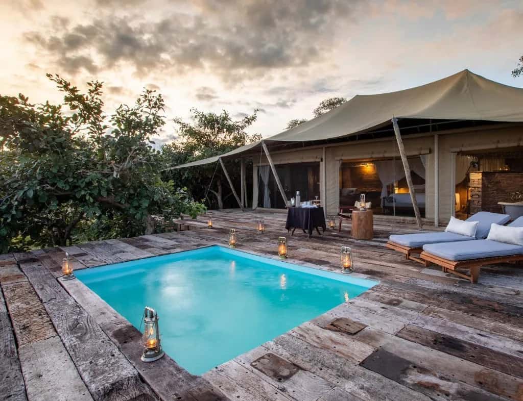 Suite Privada Ubicada en la Orilla del Río Zambezi