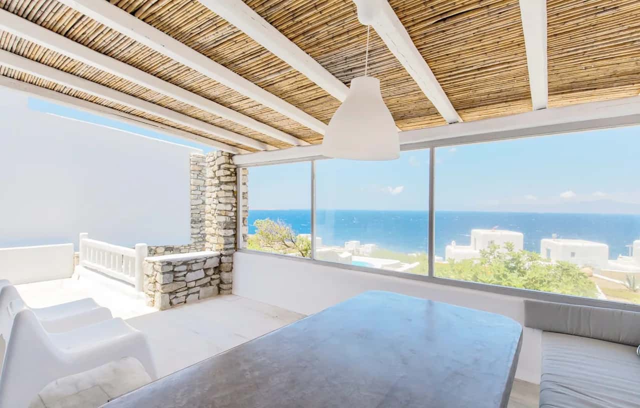 Majestic Greek villa with sensational sunset views