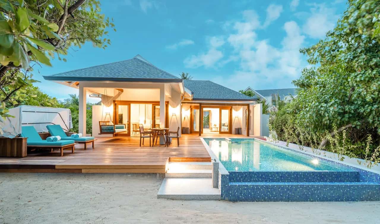Private Deluxe Beach Residence at Maldives