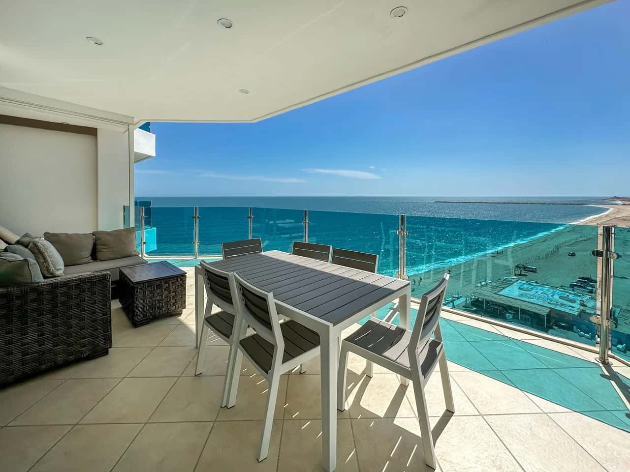  2BR Beachfront Condo on Sandy Beach #703
