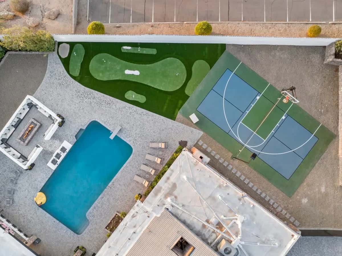 Resort de North Phoenix: Cancha de Pickleball, Piscina, Jacuzzi