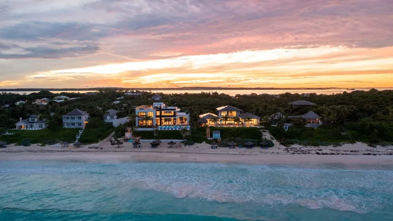 Luxuriöse Villa am Meer in den Bahamas