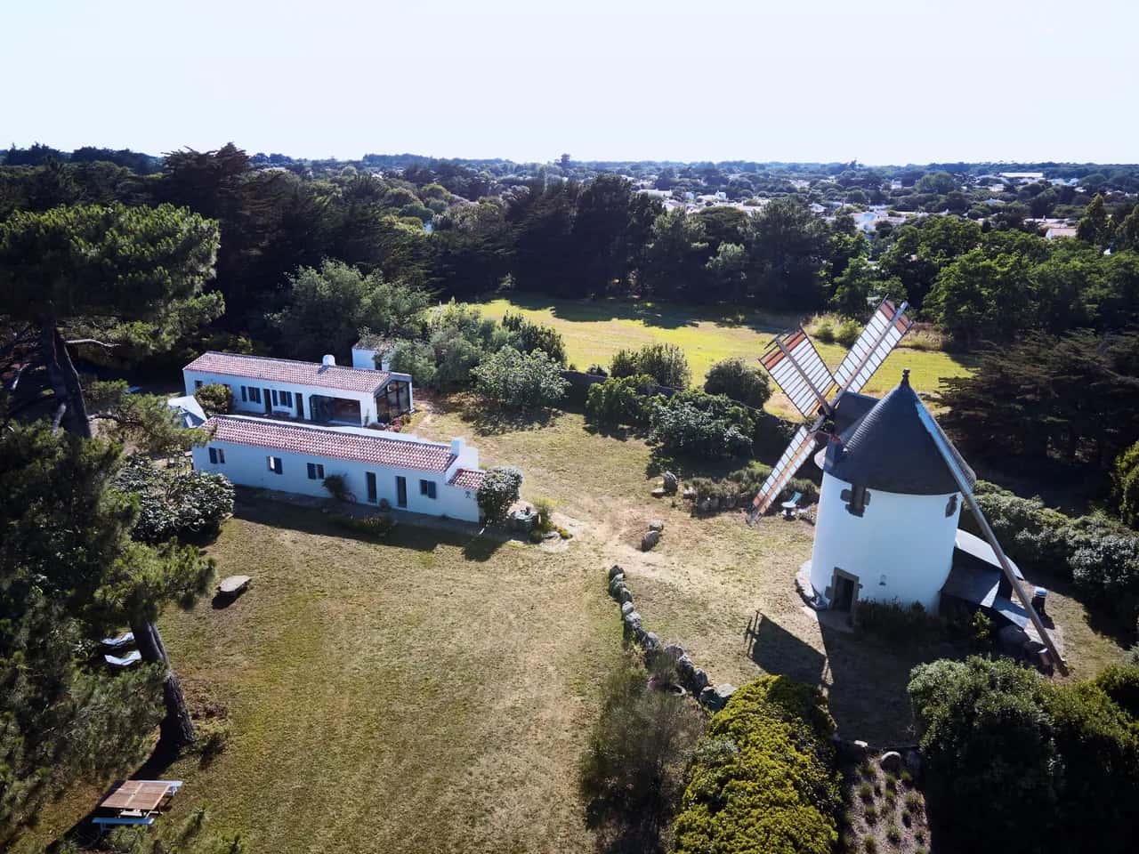 Unique Windmill And Farmhouse With Timeless Beauty