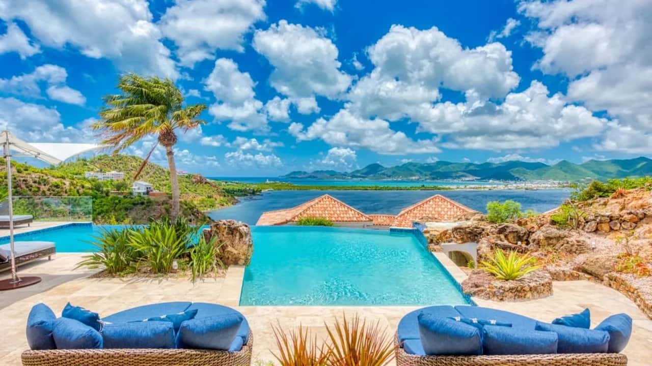 La villa perfecta en la colina con vistas panorámicas