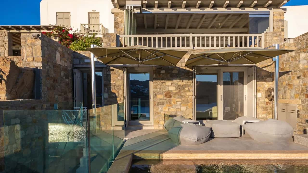 Tranquil Coastal Villa with Hammam